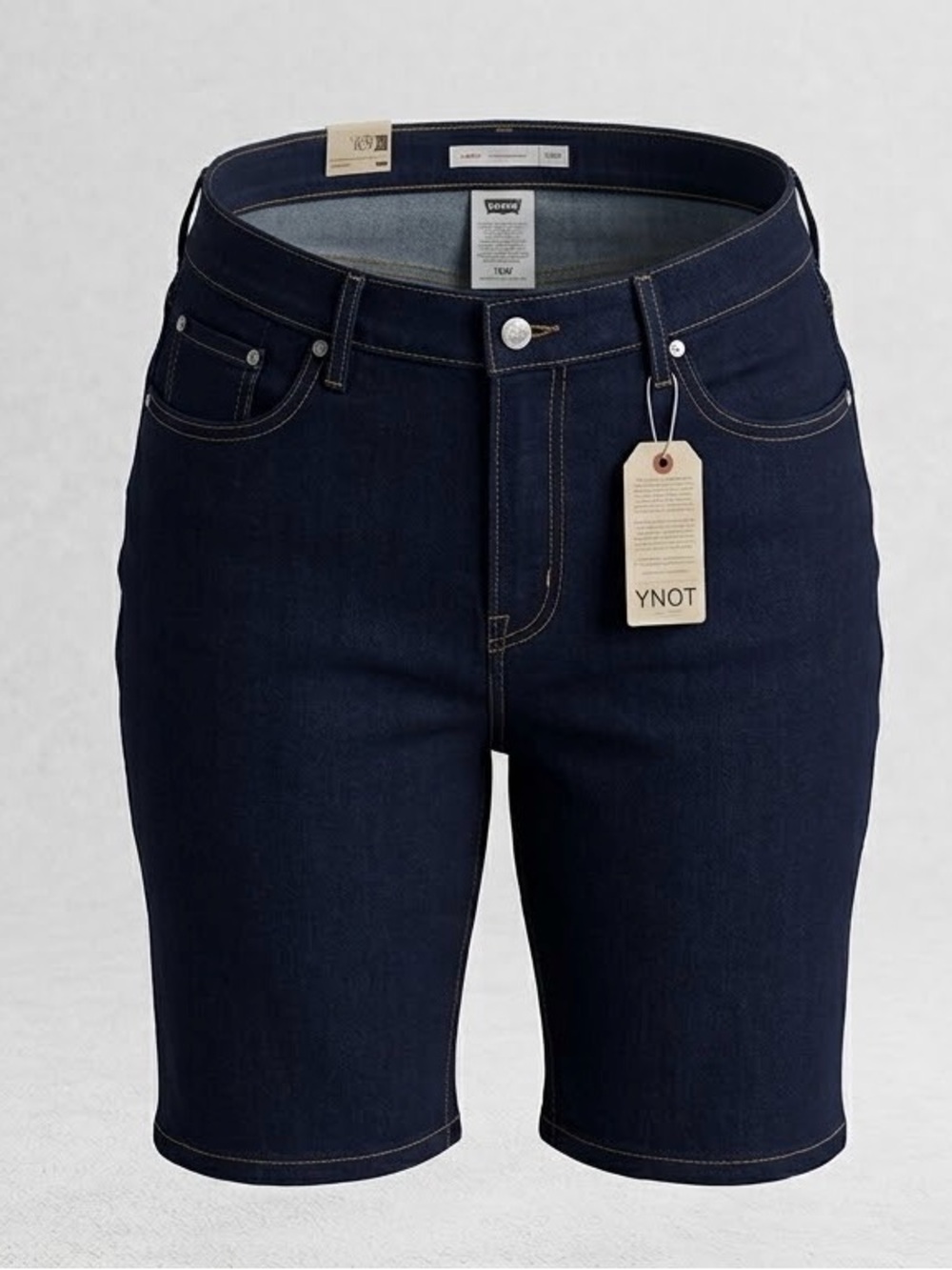 Levi's Women’s Dark Indigo Denim Shorts
